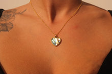 Load image into Gallery viewer, Aphrodite Abalone Shell Heart Necklace