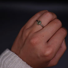 Load image into Gallery viewer, Scorpio Moldavite Ring