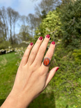 Load image into Gallery viewer, Carnelian Eclipse Ring