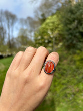 Load image into Gallery viewer, Carnelian Eclipse Ring