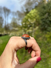 Load image into Gallery viewer, Carnelian Eclipse Ring