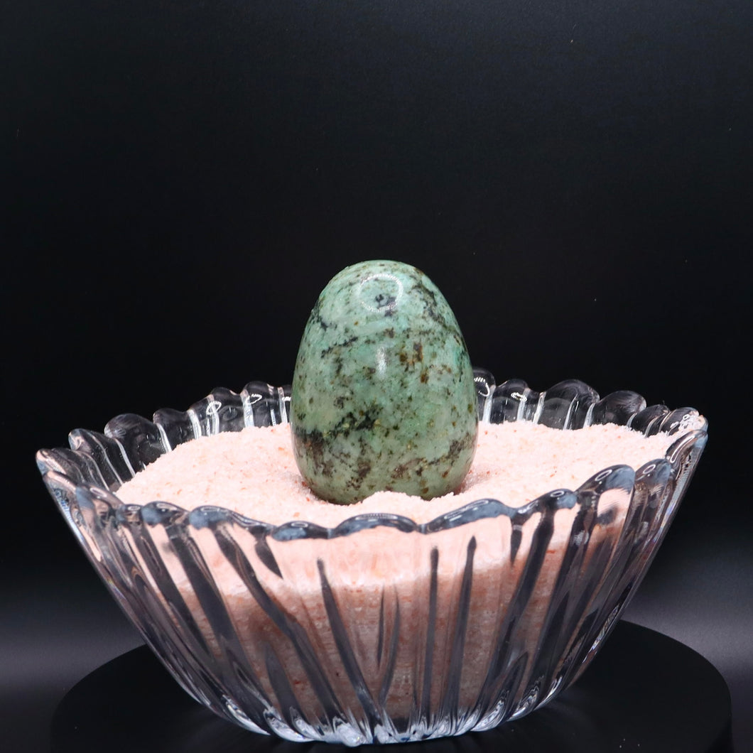 Sesame Jasper Crystal Egg