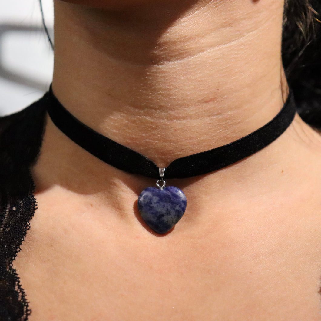 Mini Eclipse Choker- Afghanite