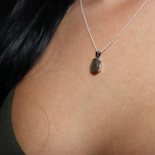 Load image into Gallery viewer, The Athena Necklace- Moldavite
