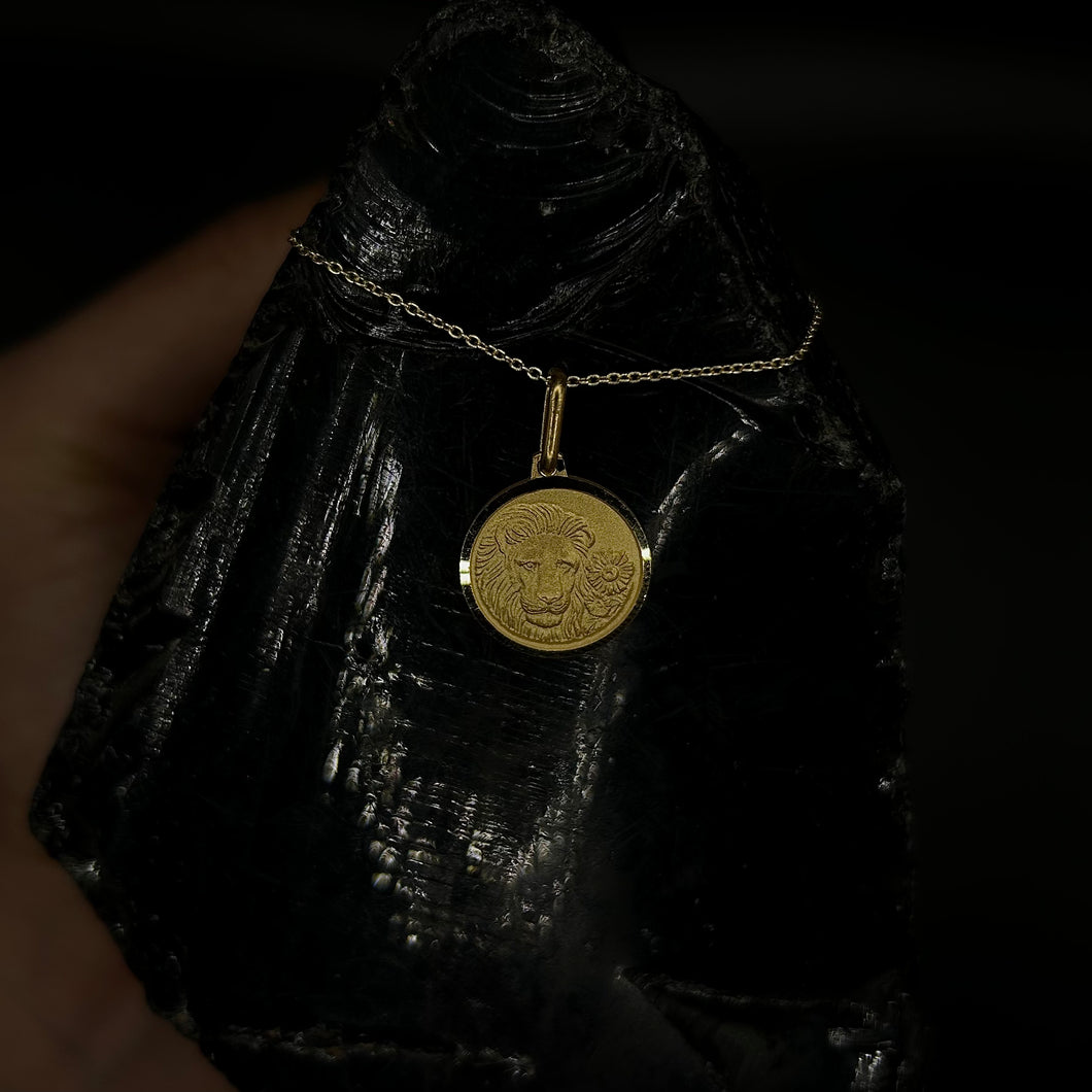 Leo Gold Zodiac Necklace