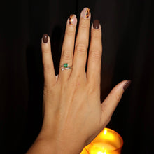 Load image into Gallery viewer, Medusa Ring- Green Tourmaline
