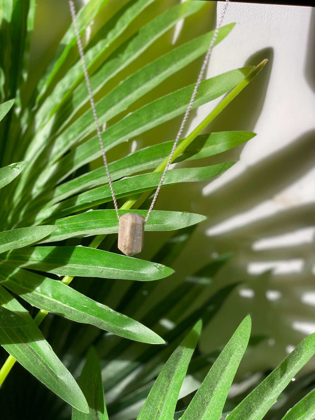 The OG Athena Necklace- Honey Calcite Gold *LIMITED EDITION*