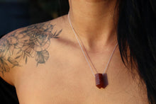 Load image into Gallery viewer, The Athena Necklace- Cherry Quartz
