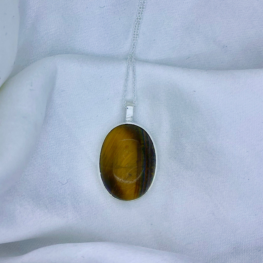 The Cocktail Necklace- Tigers Eye