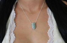 Load image into Gallery viewer, The Athena Necklace- Aquamarine
